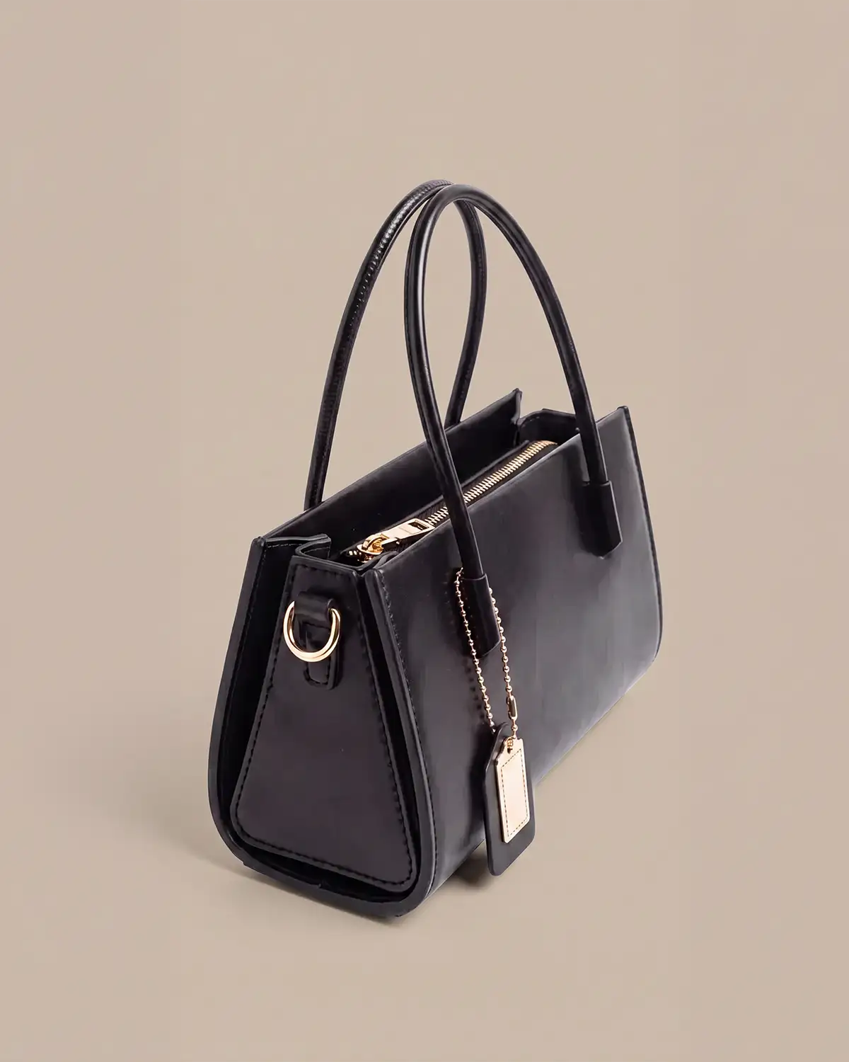 Mini Top Handle Bag - Siyah