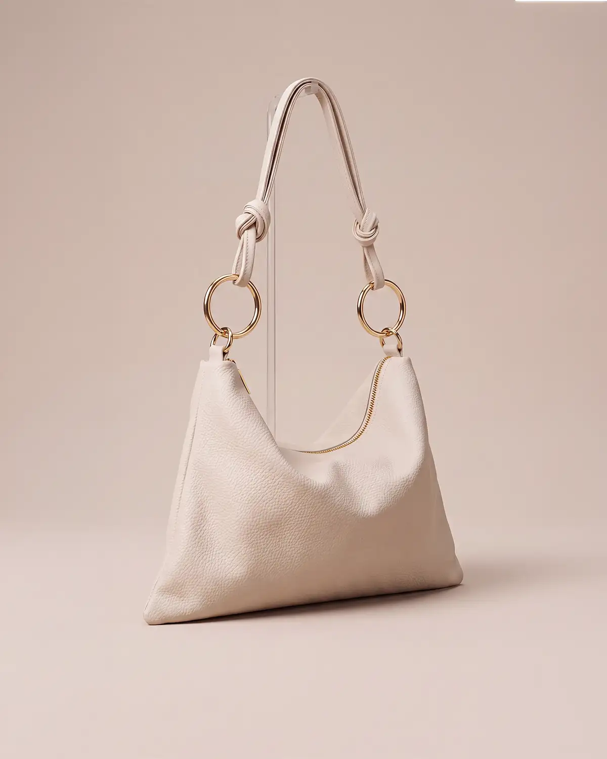 Essential Hobo Bag - Bej