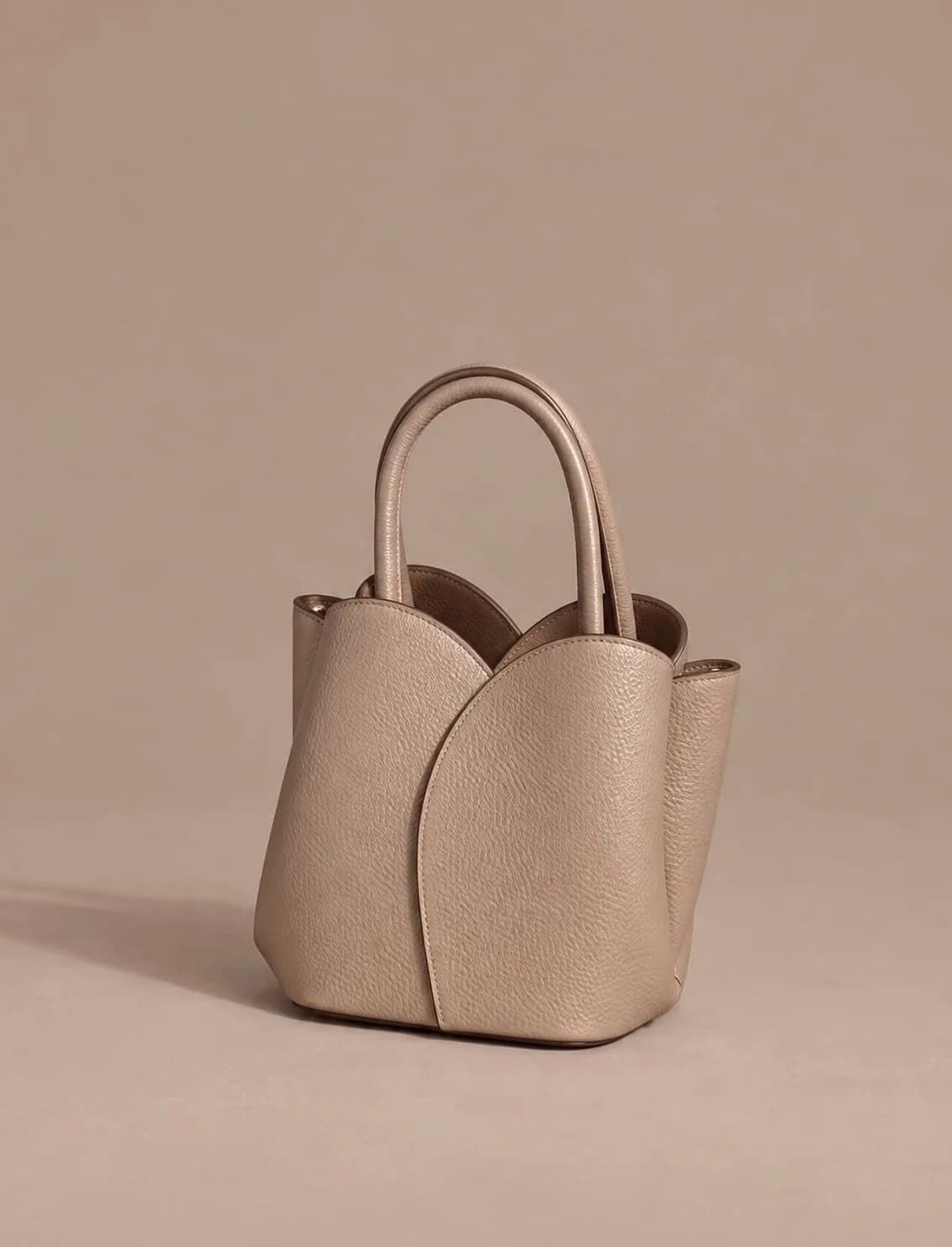 Lale Form Bag - Bej