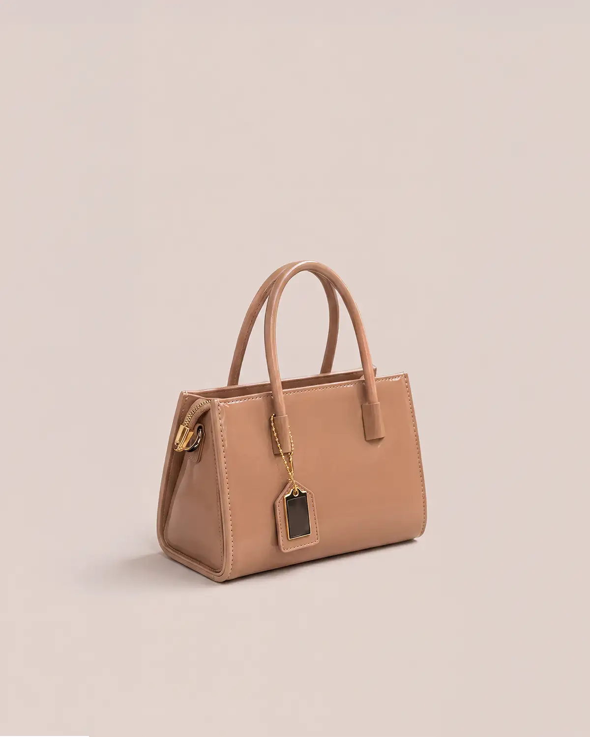 Mini Top Handle Bag - Taba